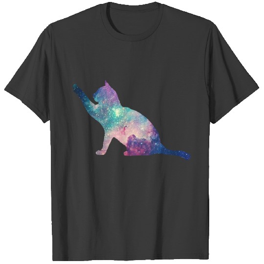 galaxy cat for cats lovers T-shirt