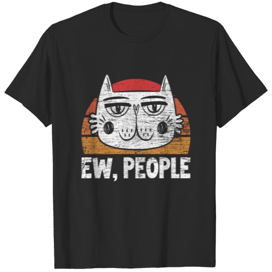 Discover Cat Introverted T-shirt
