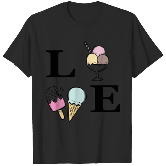 Ice Cream Love b T-shirt