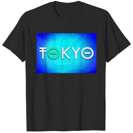 Tokyo Futuristic Typography Japan Love Poster T-shirt