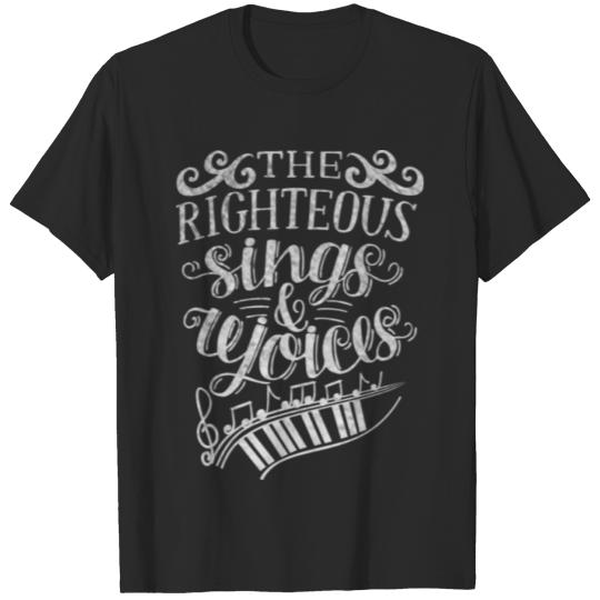 Discover Sing And Rejoice Christian Religious Blessings T-shirt
