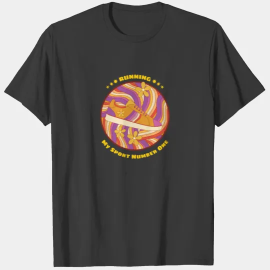Running My Sport Number One - Hippie Style T-shirt