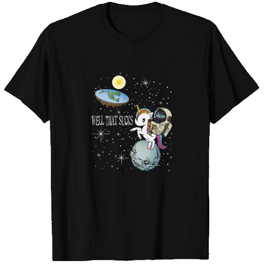 Flat Earth Funny T-shirt