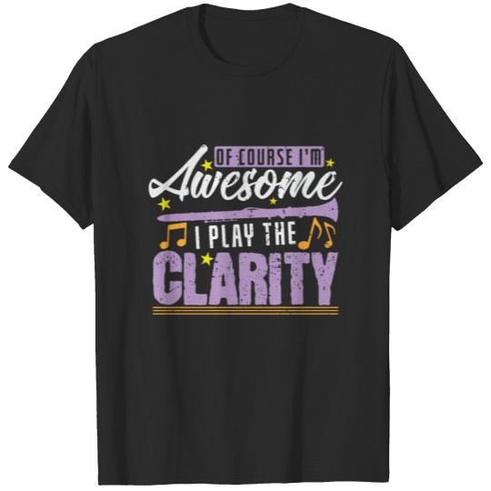 Discover Clear Clarinet T-shirt
