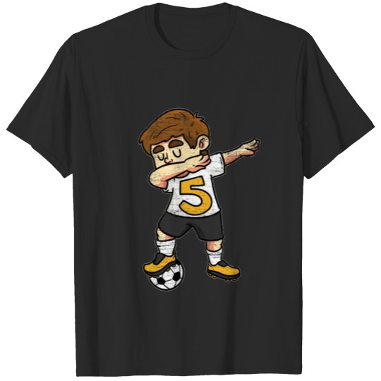 Discover 5 soccer player kid T-shirt