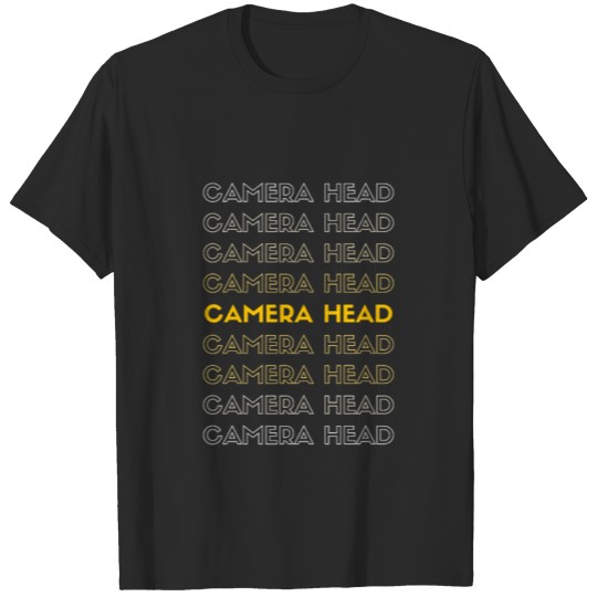 Discover Camera Head T-shirt