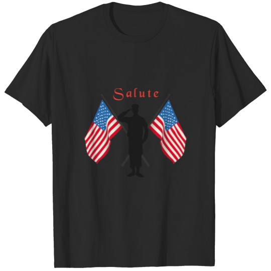 Discover Salute for my country T-shirt