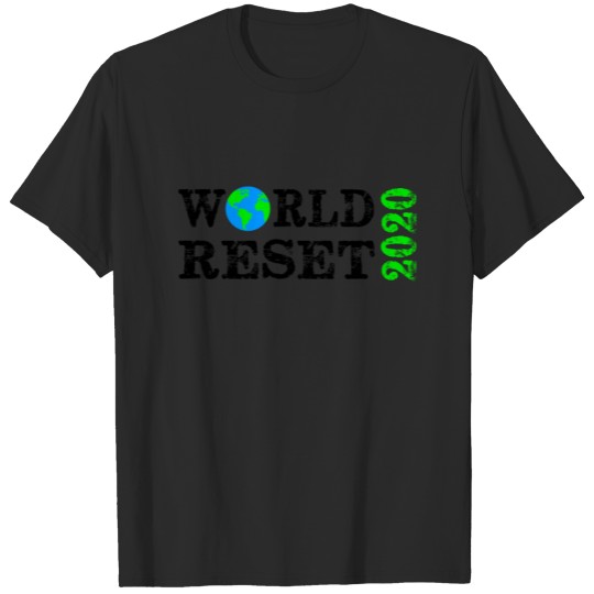 Discover Face Mask World Reset 2020 T-shirt