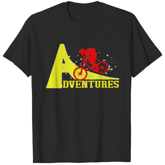 Discover MOUNTAIN BIKING Adventures T-shirt