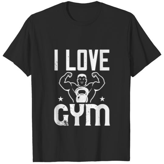 Discover I love gym T-shirt