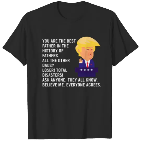 Great Dad Donald Trump Father's Day Gift T-shirt