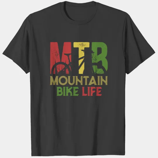 MTB Mountain bike life T-shirt
