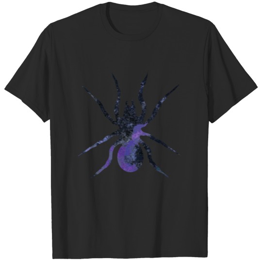Spider with Galaxy Colors T-shirt