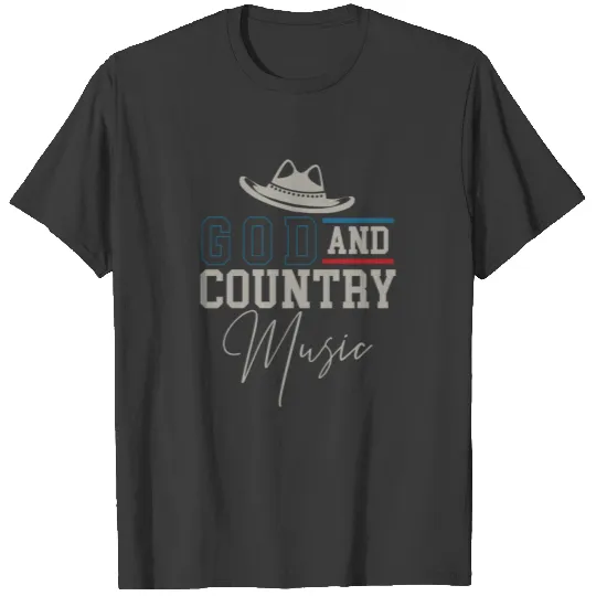 God Country Music T-shirt