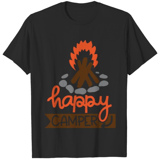 Discover Happy camper T-shirt