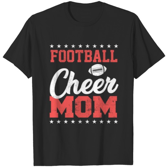 Discover Funny Football And Cheer Mom Fantasy Football T-shirt