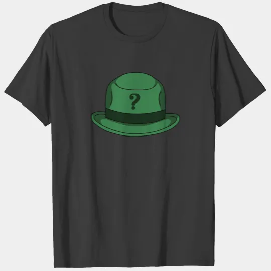 Green Riddler Riddle Hat T-shirt