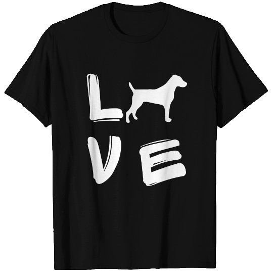 Love Jack Russell Terrier JRT Owner Valentine's Da T-shirt