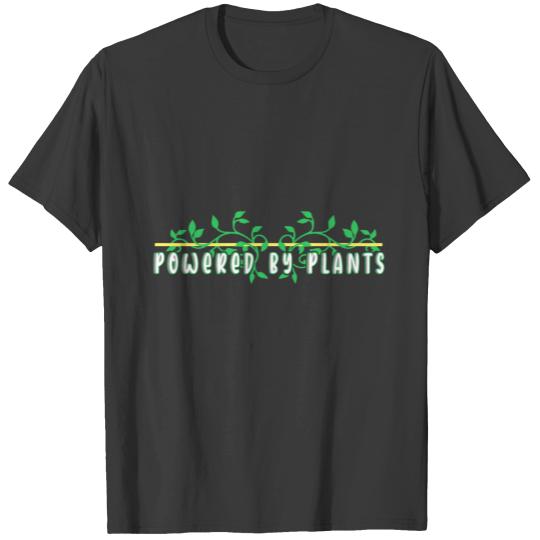 Discover Powered by plants T-shirt