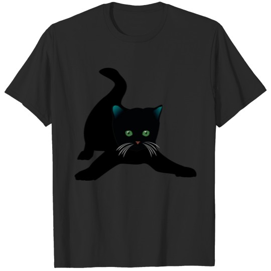 Discover Black kitten - Cat T-shirt