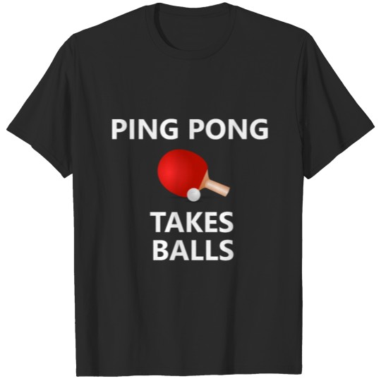 Discover Ping Pong Table Tennis Game Hobby Christmas Gift T-shirt
