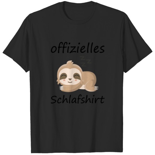 Discover  sleeping shirt sloth lazy relax gift T-shirt