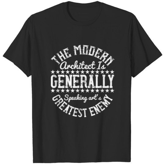 Discover Arts greatest Enemy T-shirt
