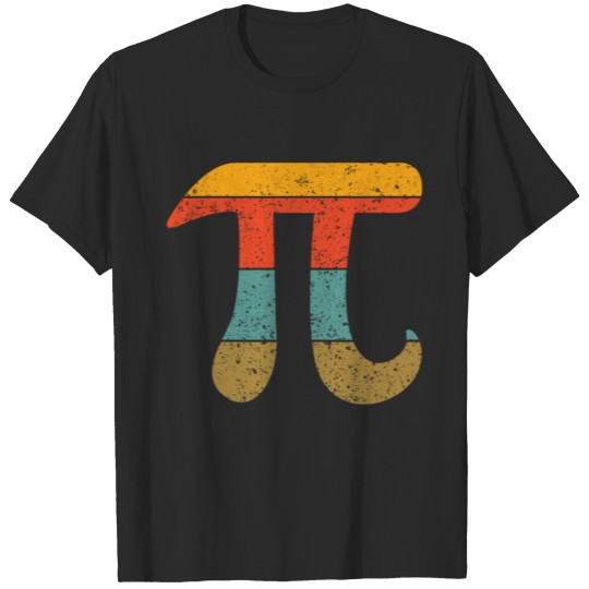 Discover Vintage Pi Day Math Teacher Gift 3.14 Retro T-shirt