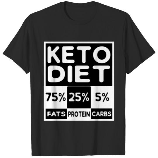 Discover Keto Diet High Fat Low Carb T-shirt