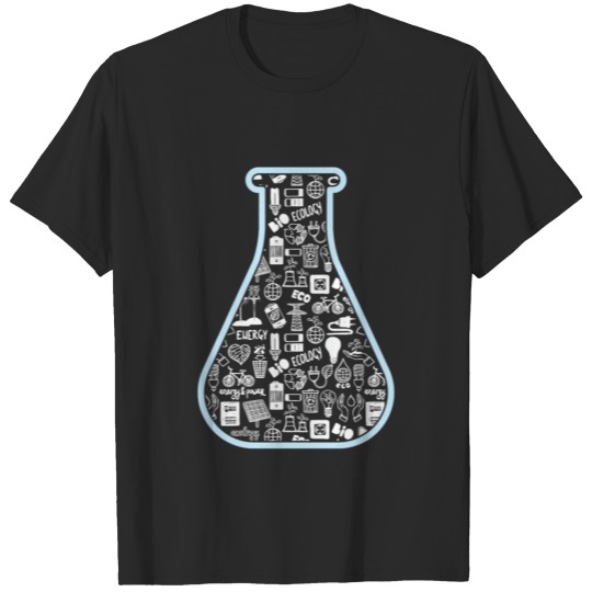 Discover Medical Laboratory Test Tube Scientific Technician T-shirt