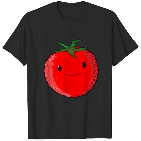 Discover Cute Cartoon Tomato T-shirt