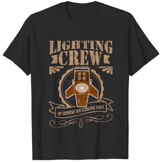 Discover Light Technician Crew Light Event Gift T-shirt