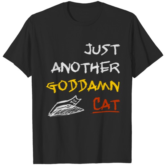 Discover Just another goddamn cat T-shirt