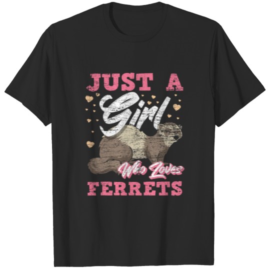 Discover Ferret Woman T-shirt