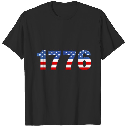 Discover 1776 USA Memorial Day 4th of July Independence Day T-shirt