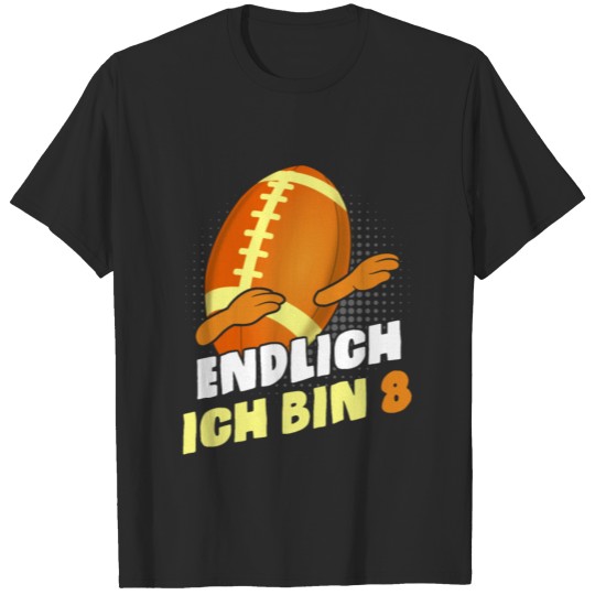 Discover Kinder 7. Geburtstag Football T-Shirt Jungen 7 Jah T-shirt