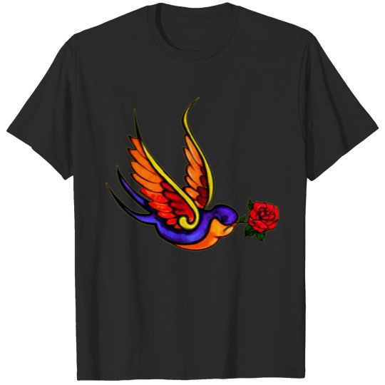 Discover Bird Rose T-shirt