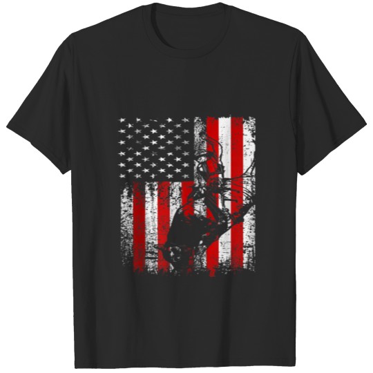 Patriotic American Bull Riding Men s Women s shirt T-shirt