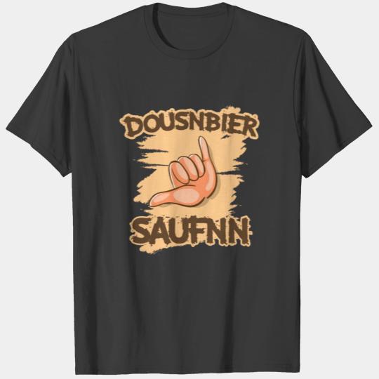 Dousnbier booze canned beer party alcohol T-shirt