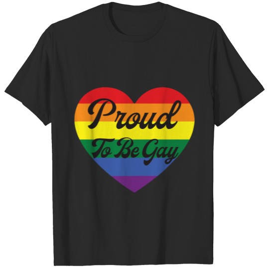 Discover Proud To Be Gay - Gay LGBT gay T-shirt