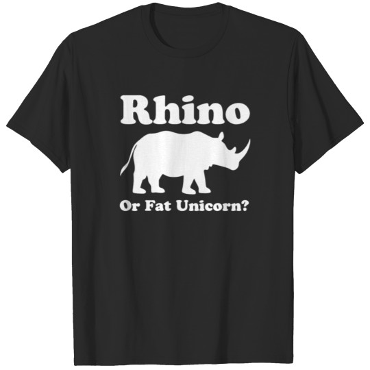 Discover Rhino Or Fat Unicorn T-shirt