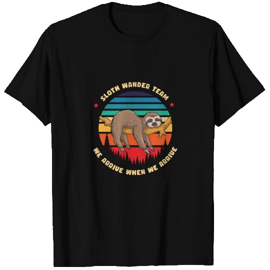 Sloth wander group T-shirt