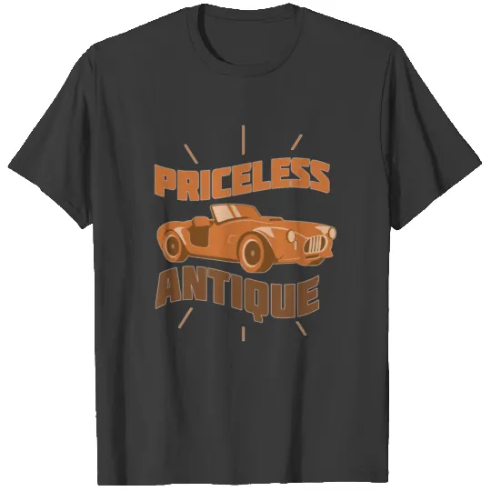 Priceless Antique Car Retro T-shirt