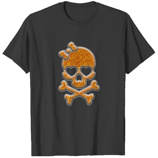 Pink Lady Skull | Schädel Totenkopf T-shirt