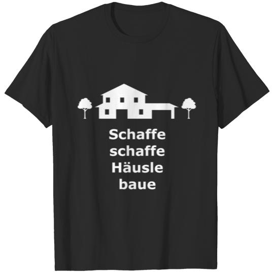 Discover City villa - Schaffe Häusle baue with trees T-shirt