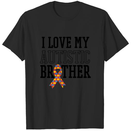 Discover My Brother Has Autism Awareness Autism Superhero T-shirt