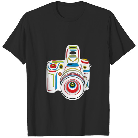 Discover Rainbow Camera T Shirt T-shirt