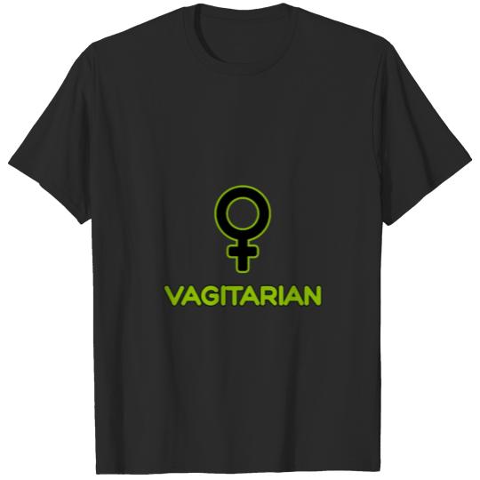 Discover Funny Vagitarian T-shirt