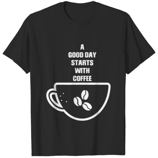 Discover Good Day With Coffee Breakfast T-shirt