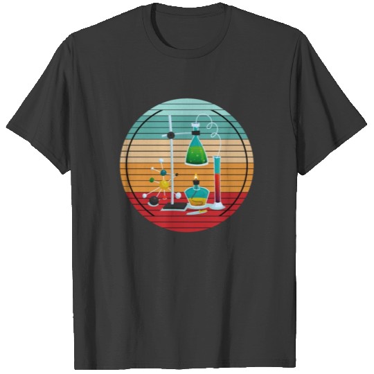 Retro chemistry nerd kids T-shirt